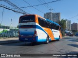 Pullman Bus 340 na cidade de Estación Central, Santiago, Metropolitana de Santiago, Chile, por Benjamín Tomás Lazo Acuña. ID da foto: :id.