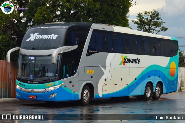 Viação Xavante 18200 na cidade de Brasília, Distrito Federal, Brasil, por Luis Santana. Número da foto: #11016559.