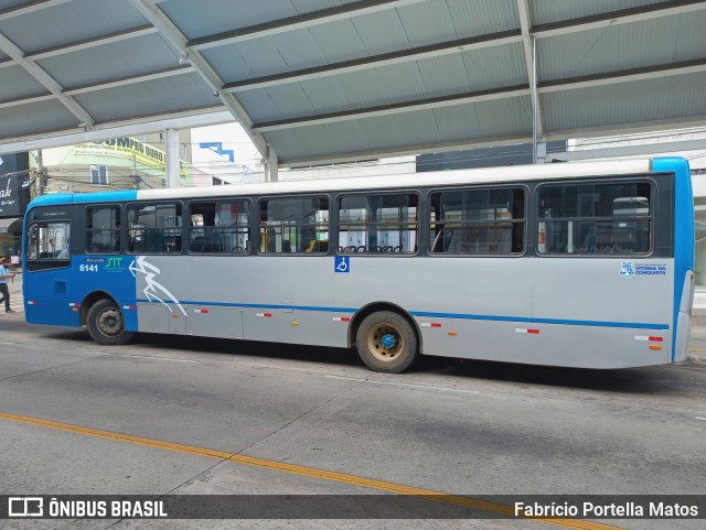 ATT - Atlântico Transportes e Turismo - Vitória da Conquista 6141 na cidade de Vitória da Conquista, Bahia, Brasil, por Fabrício Portella Matos. Número da foto: #11017978.