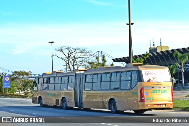 Jotur - Auto Ônibus e Turismo Josefense 9912 na cidade de Florianópolis, Santa Catarina, Brasil, por Eduardo Ribeiro. ID da foto: 11016431.