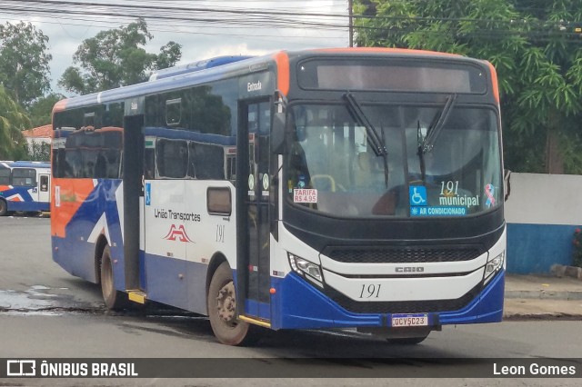 União Transportes 191 na cidade de Várzea Grande, Mato Grosso, Brasil, por Leon Gomes. Número da foto: #11016298.