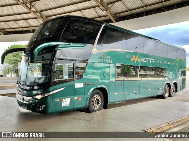 Viação Motta 23001 na cidade de Marília, São Paulo, Brasil, por Júnior Juninho. Número da foto: #11017819.