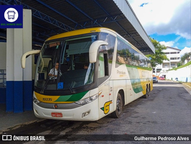 Empresa Gontijo de Transportes 19335 na cidade de Lambari, Minas Gerais, Brasil, por Guilherme Pedroso Alves. Número da foto: #11018641.