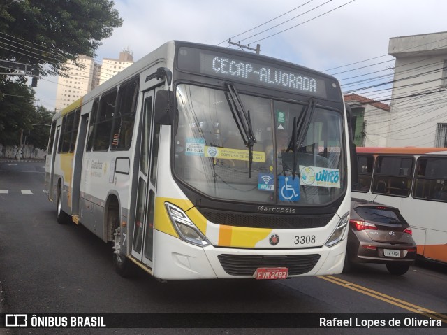 Viação Campo dos Ouros 3308 na cidade de Guarulhos, São Paulo, Brasil, por Rafael Lopes de Oliveira. Número da foto: #11016724.