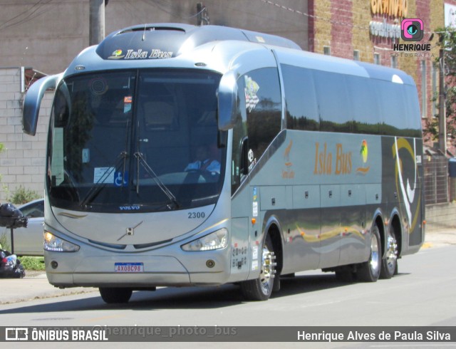 Isla Bus Transportes 2300 na cidade de Holambra, São Paulo, Brasil, por Henrique Alves de Paula Silva. Número da foto: #11018209.