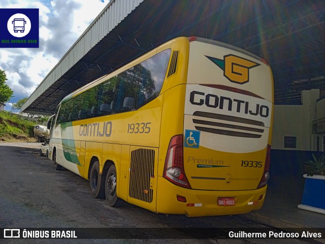 Empresa Gontijo de Transportes 19335 na cidade de Lambari, Minas Gerais, Brasil, por Guilherme Pedroso Alves. Número da foto: #11018667.