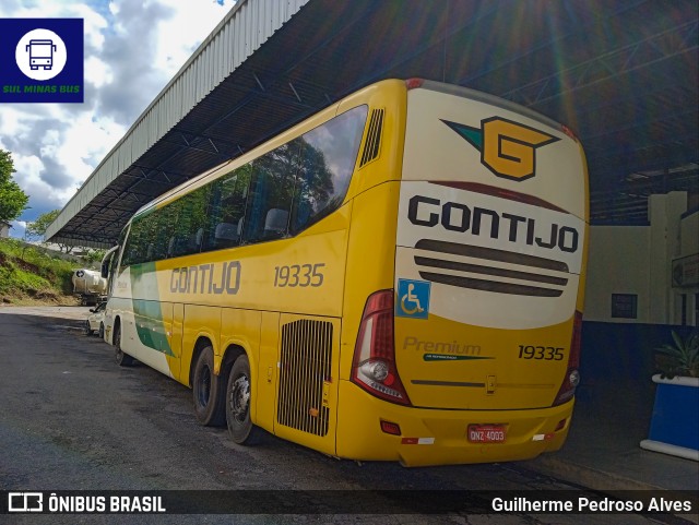 Empresa Gontijo de Transportes 19335 na cidade de Lambari, Minas Gerais, Brasil, por Guilherme Pedroso Alves. ID da foto: 11018667.