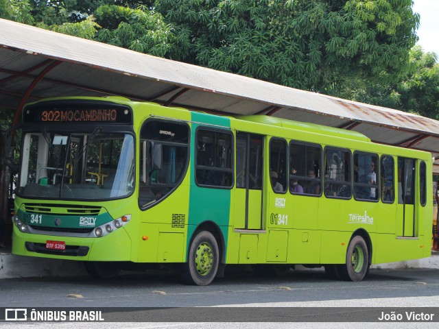 Viação Piauiense 01341 na cidade de Teresina, Piauí, Brasil, por João Victor. ID da foto: 11018480.