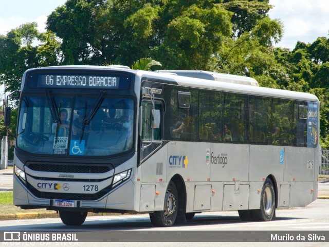 City Transporte Urbano Intermodal - Bertioga 1278 na cidade de Bertioga, São Paulo, Brasil, por Murilo da Silva. ID da foto: 11019096.