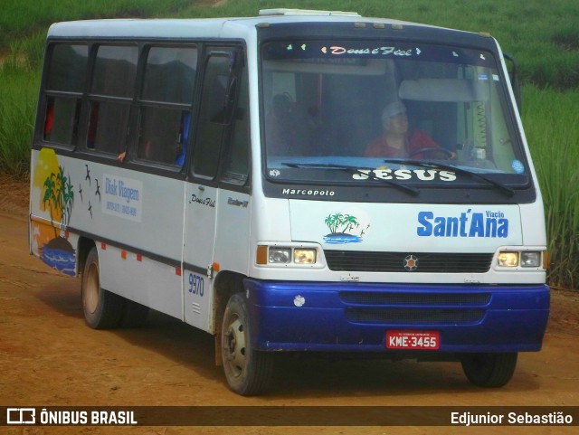 Viação Santana 9970 na cidade de Paudalho, Pernambuco, Brasil, por Edjunior Sebastião. ID da foto: 11017296.