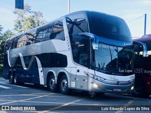 Pet Tur - Rms Transporte e Turismo 3006 na cidade de Niterói, Rio de Janeiro, Brasil, por Luiz Eduardo Lopes da Silva. ID da foto: 11016498.