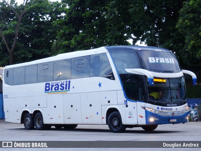 Trans Brasil > TCB - Transporte Coletivo Brasil 1310 na cidade de Goiânia, Goiás, Brasil, por Douglas Andrez. ID da foto: 11021477.