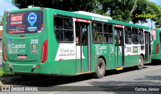 Rápido Cuiabá Transporte Urbano 2018 na cidade de Cuiabá, Mato Grosso, Brasil, por Carlos Júnior. ID da foto: 11022255.