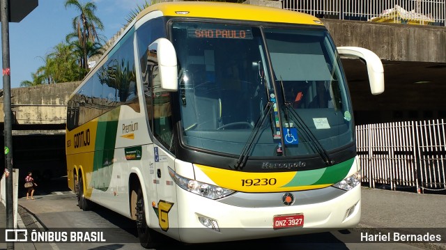 Empresa Gontijo de Transportes 19230 na cidade de Belo Horizonte, Minas Gerais, Brasil, por Hariel Bernades. Número da foto: #11020136.