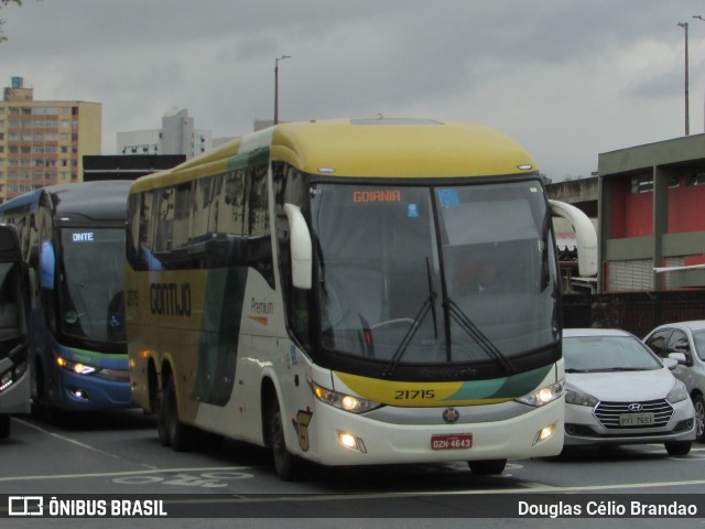 Empresa Gontijo de Transportes 21715 na cidade de Belo Horizonte, Minas Gerais, Brasil, por Douglas Célio Brandao. Número da foto: #11020945.