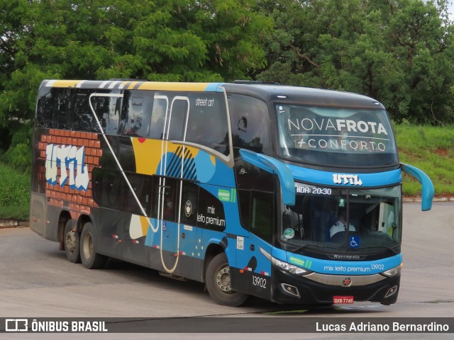 UTIL - União Transporte Interestadual de Luxo 13902 na cidade de Brasília, Distrito Federal, Brasil, por Lucas Adriano Bernardino. Número da foto: #11022010.