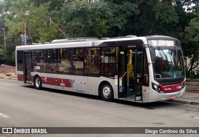 Viação Gatusa Transportes Urbanos 7 6050 na cidade de São Paulo, São Paulo, Brasil, por Diego Cardoso da Silva. Número da foto: #11020318.
