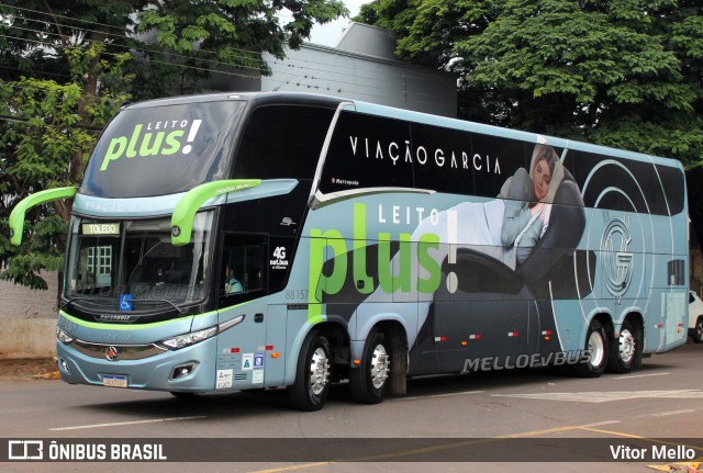 Viação Garcia 88157 na cidade de Toledo, Paraná, Brasil, por Vitor Mello. Número da foto: #11022503.