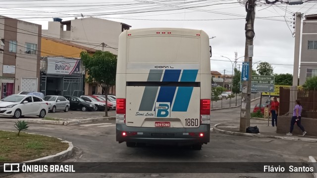 Viação Central Bahia de Transportes 1860 na cidade de Vitória da Conquista, Bahia, Brasil, por Flávio  Santos. Número da foto: #11020261.