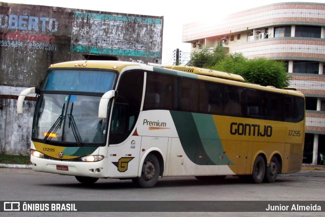 Empresa Gontijo de Transportes 17295 na cidade de Sobral, Ceará, Brasil, por Junior Almeida. ID da foto: 11021162.