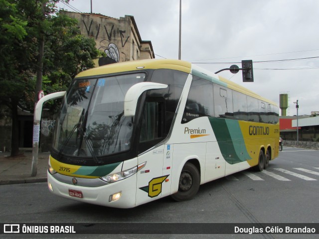 Empresa Gontijo de Transportes 21715 na cidade de Belo Horizonte, Minas Gerais, Brasil, por Douglas Célio Brandao. Número da foto: #11020946.