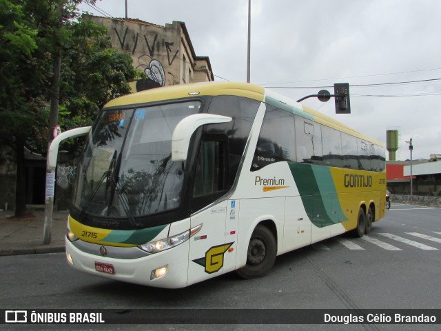 Empresa Gontijo de Transportes 21715 na cidade de Belo Horizonte, Minas Gerais, Brasil, por Douglas Célio Brandao. ID da foto: 11020946.