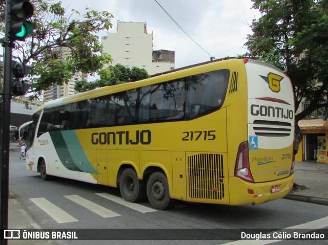 Empresa Gontijo de Transportes 21715 na cidade de Belo Horizonte, Minas Gerais, Brasil, por Douglas Célio Brandao. ID da foto: 11020947.