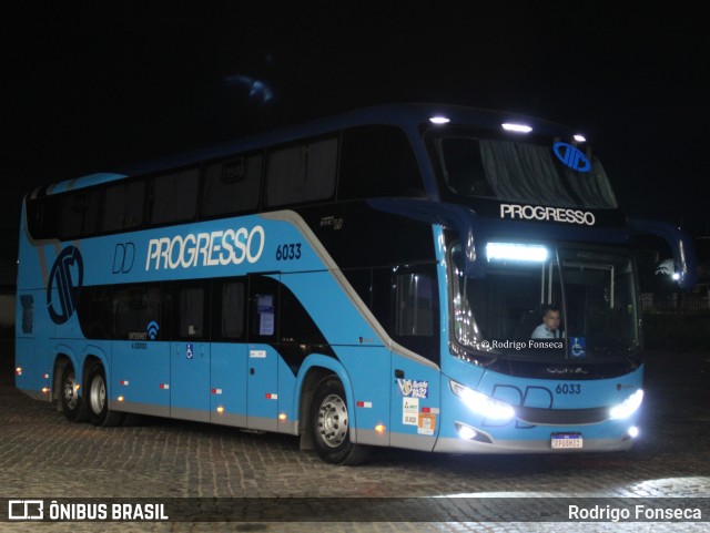 Auto Viação Progresso 6033 na cidade de Caruaru, Pernambuco, Brasil, por Rodrigo Fonseca. ID da foto: 11020830.