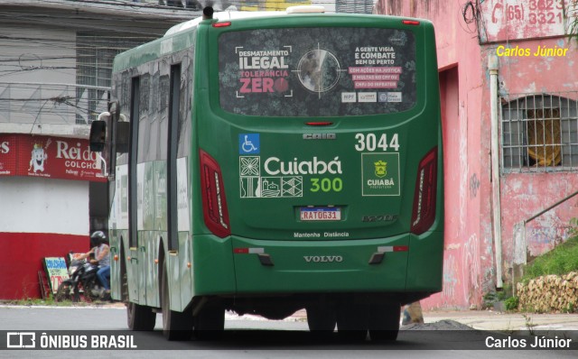 Expresso Caribus Transportes 3044 na cidade de Cuiabá, Mato Grosso, Brasil, por Carlos Júnior. Número da foto: #11022228.