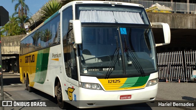 Empresa Gontijo de Transportes 12125 na cidade de Belo Horizonte, Minas Gerais, Brasil, por Hariel Bernades. ID da foto: 11020133.