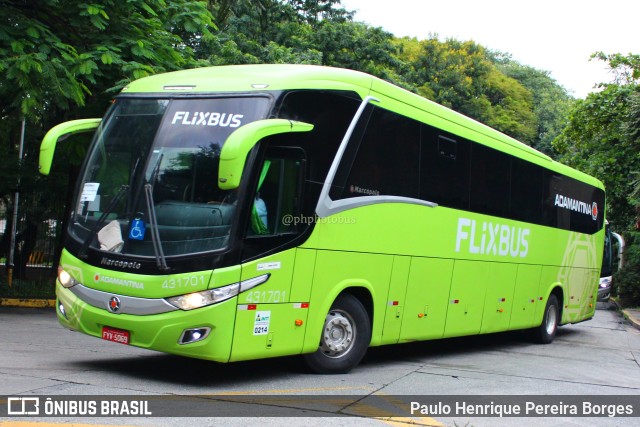 Expresso Adamantina 431701 na cidade de São Paulo, São Paulo, Brasil, por Paulo Henrique Pereira Borges. Número da foto: #11022430.