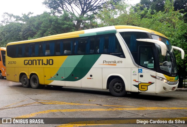 Empresa Gontijo de Transportes 21370 na cidade de São Paulo, São Paulo, Brasil, por Diego Cardoso da Silva. ID da foto: 11022779.