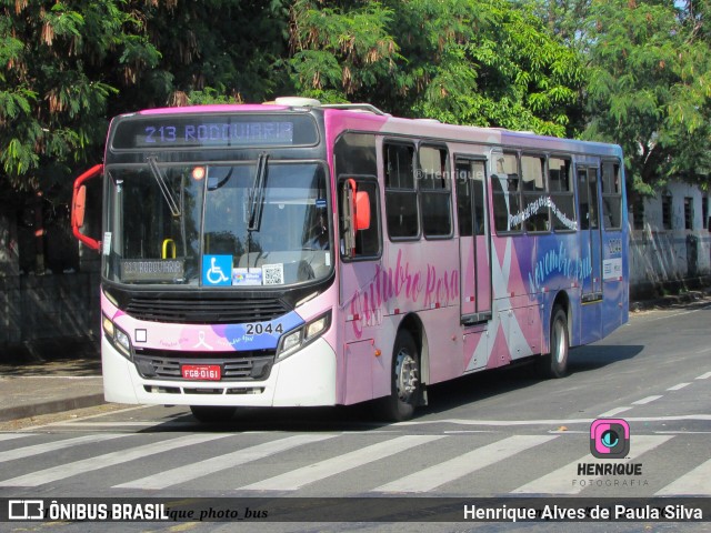 Itajaí Transportes Coletivos 2044 na cidade de Campinas, São Paulo, Brasil, por Henrique Alves de Paula Silva. Número da foto: #11024228.