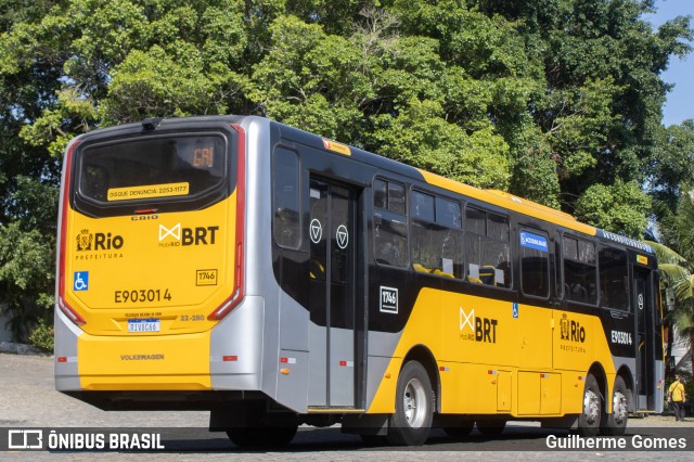 Mobi Rio E903014 na cidade de Rio de Janeiro, Rio de Janeiro, Brasil, por Guilherme Gomes. Número da foto: #11024161.