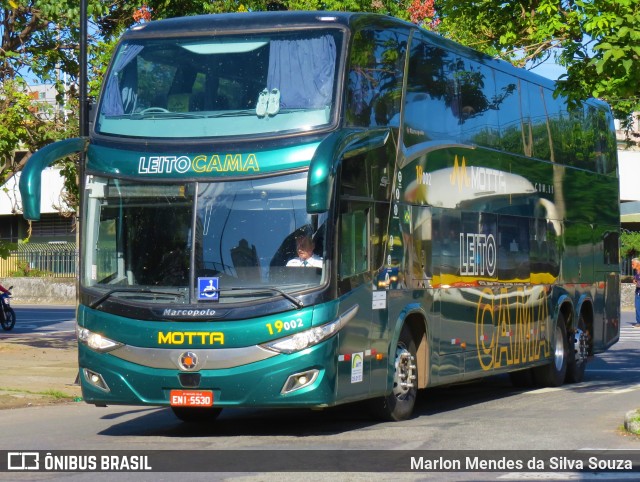 Viação Motta 19002 na cidade de Belo Horizonte, Minas Gerais, Brasil, por Marlon Mendes da Silva Souza. Número da foto: #11023514.