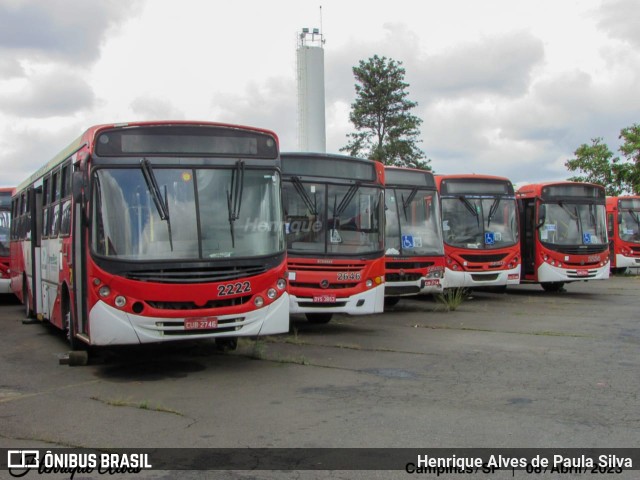 Expresso CampiBus 2222 na cidade de Campinas, São Paulo, Brasil, por Henrique Alves de Paula Silva. Número da foto: #11023559.