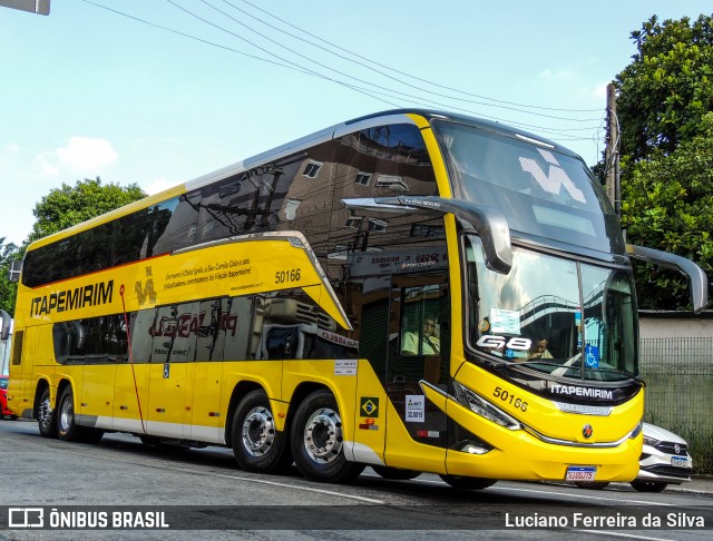 Viação Nova Itapemirim 50166 na cidade de São Paulo, São Paulo, Brasil, por Luciano Ferreira da Silva. ID da foto: 11023492.