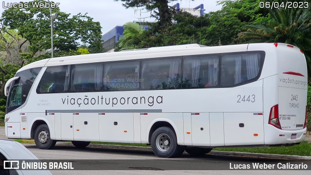 Viação Ituporanga 2443 na cidade de Florianópolis, Santa Catarina, Brasil, por Lucas Weber Calizario. Número da foto: #11023021.