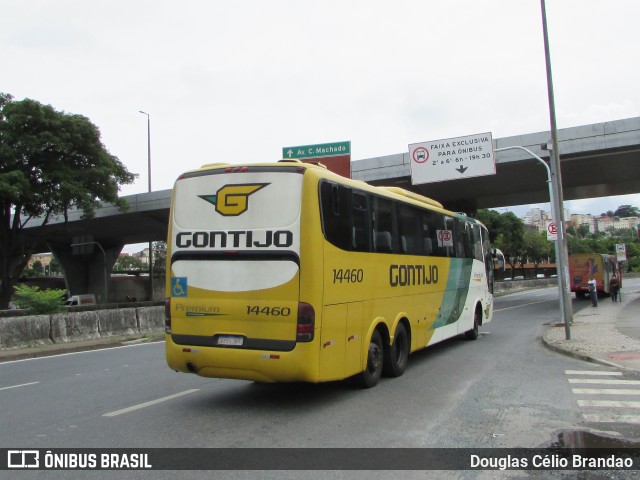 Empresa Gontijo de Transportes 14460 na cidade de Belo Horizonte, Minas Gerais, Brasil, por Douglas Célio Brandao. ID da foto: 11024766.