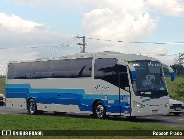 Vetur 7091 na cidade de São José dos Campos, São Paulo, Brasil, por Robson Prado. ID da foto: 11023728.