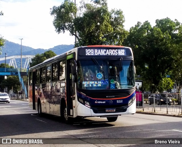 Viação Ideal B28559 na cidade de Rio de Janeiro, Rio de Janeiro, Brasil, por Breno Vieira. Número da foto: #11024836.