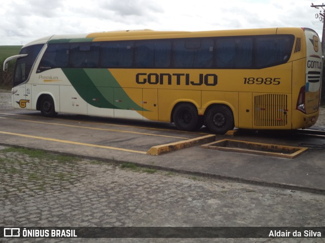 Empresa Gontijo de Transportes 18985 na cidade de Messias, Alagoas, Brasil, por Aldair da Silva. ID da foto: 11023003.