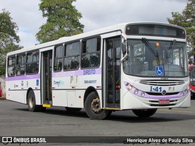 Expresso CampiBus I-41 na cidade de Campinas, São Paulo, Brasil, por Henrique Alves de Paula Silva. ID da foto: 11023561.