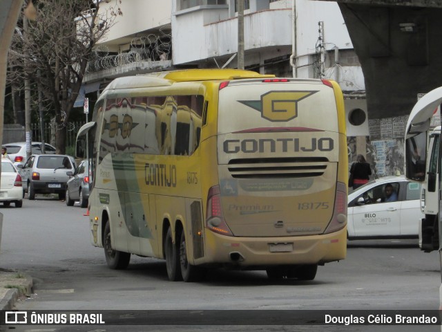 Empresa Gontijo de Transportes 18175 na cidade de Belo Horizonte, Minas Gerais, Brasil, por Douglas Célio Brandao. ID da foto: 11023488.