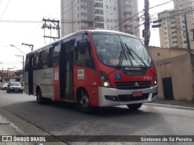 Allibus Transportes 4 5612 na cidade de São Paulo, São Paulo, Brasil, por Sóstenes de Sá Pereira. Número da foto: #11023259.