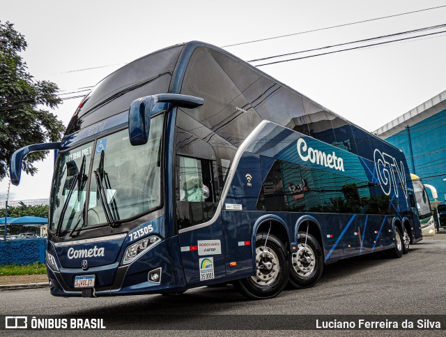 Viação Cometa 721305 na cidade de São Paulo, São Paulo, Brasil, por Luciano Ferreira da Silva. ID da foto: 11023487.