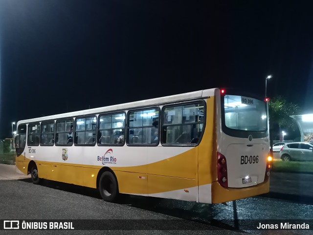 Belém Rio Transportes BD-096 na cidade de Belém, Pará, Brasil, por Jonas Miranda. Número da foto: #11022938.