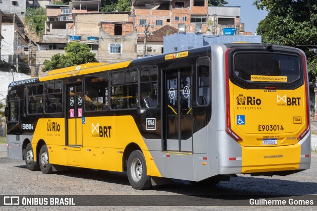 Mobi Rio E903014 na cidade de Rio de Janeiro, Rio de Janeiro, Brasil, por Guilherme Gomes. Número da foto: #11024151.