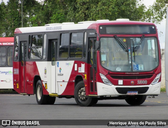 Expresso CampiBus 2380 na cidade de Campinas, São Paulo, Brasil, por Henrique Alves de Paula Silva. Número da foto: #11023566.