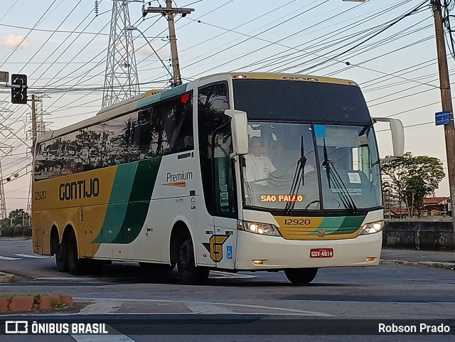 Empresa Gontijo de Transportes 12920 na cidade de São José dos Campos, São Paulo, Brasil, por Robson Prado. ID da foto: 11023848.